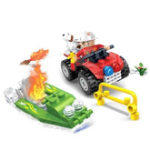 Banbao Fire Series 62Pcs 7118